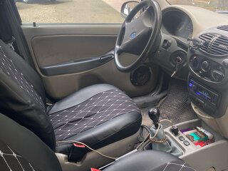 2008 Lada (ВАЗ) Kalina I, серый, 180000 рублей, вид 5