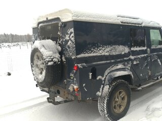 2010 Land Rover Defender 110 I Рестайлинг, синий, 1300000 рублей, вид 5