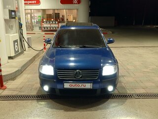 2003 Volkswagen Passat B5 Рестайлинг, синий, 350000 рублей, вид 2