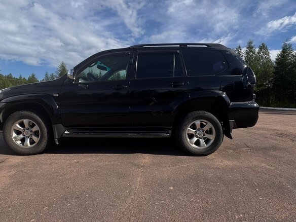 2004 Toyota Land Cruiser Prado 120 Series, чёрный, 1960000 рублей - вид 16