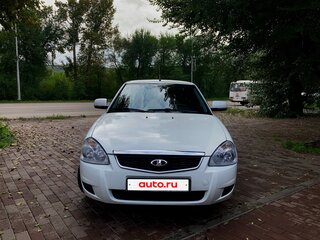 2014 Lada (ВАЗ) Priora I Рестайлинг, белый, 650000 рублей, вид 1