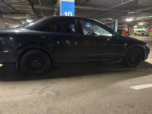 2005 Mazda 6 I (GG) Рестайлинг, чёрный, 350000 рублей - вид 8