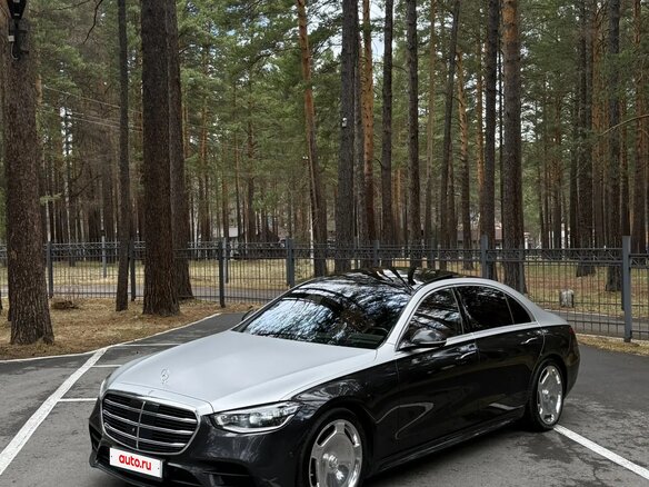 2021 Mercedes-Benz S-Класс 450 4MATIC VII (W223), серый, 8300000 рублей