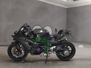 2017 Kawasaki Ninja H2, серый, 2900000 рублей, вид 2