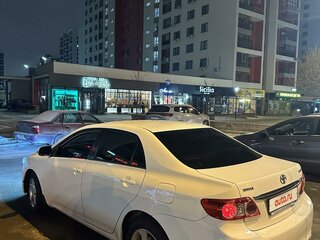 2012 Toyota Corolla X (E140, E150) Рестайлинг, белый, 1400000 рублей, вид 4