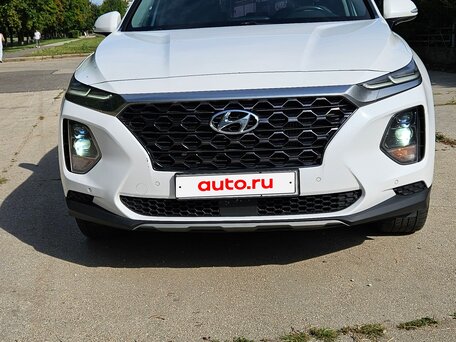 2018 Hyundai Santa Fe IV, белый, 2700000 рублей, вид 2
