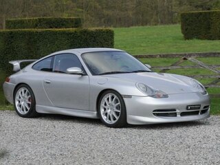 2001 Porsche 911 Carrera 4 V (996), серебристый, 2500000 рублей, вид 2