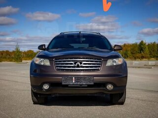 2003 Infiniti FX35 I (S50), коричневый, 1300000 рублей, вид 1