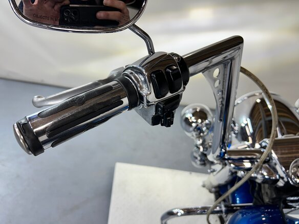 2006 Harley-Davidson Road King, синий, 510000 рублей - вид 29