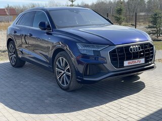 2019 Audi Q8 50 TDI I (4M), синий, 6480010 рублей, вид 1