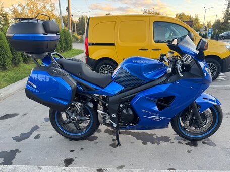 2006 Triumph Sprint ST, синий, 600000 рублей, вид 3
