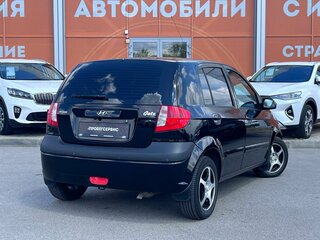 2008 Hyundai Getz I Рестайлинг, чёрный, 475000 рублей, вид 5
