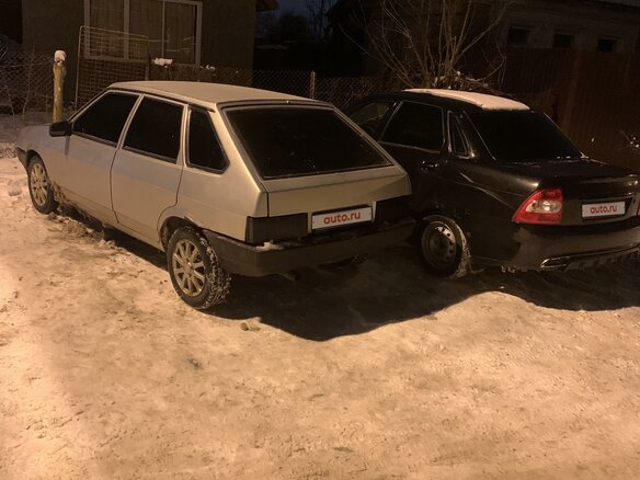 2002 Lada (ВАЗ) 2109 21093i, серебристый - вид 5