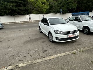 2019 Volkswagen Polo V Рестайлинг, белый, 1200000 рублей, вид 2