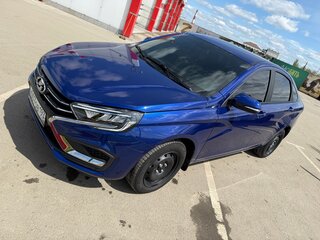 2025 Lada (ВАЗ) Vesta I Рестайлинг (NG), синий, 1490000 рублей, вид 5