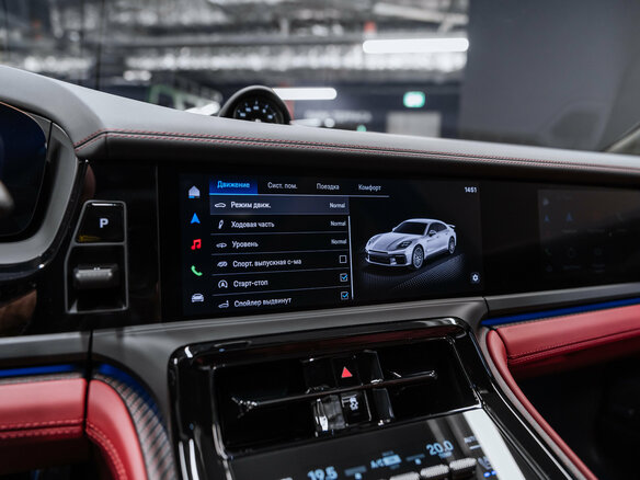 2025 Porsche Panamera GTS III, синий - вид 24