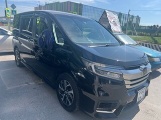 2018 Honda Stepwgn Spada V Рестайлинг, чёрный, 2900000 рублей, вид 2