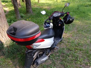 2012 Sym Jet 4 125, белый, 70000 рублей, вид 4