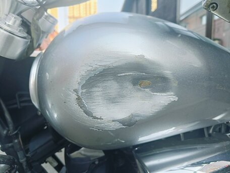 2002 Yamaha XV 1700 Warrior, серебристый, 570000 рублей, вид 4