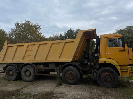 2007 КамАЗ 65206, жёлтый, 3000000 рублей, вид 1