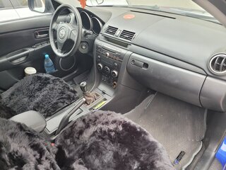 2008 Mazda 3 I (BK) Рестайлинг, синий, 650000 рублей, вид 5