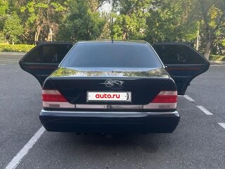 1998 Mercedes-Benz S-Класс 500 III (W140) Рестайлинг, синий, 3500000 рублей, вид 4