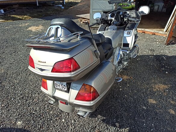 2003 Honda GL 1800 Gold Wing, серый, 813000 рублей - вид 2
