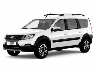 2026 Lada (ВАЗ) Largus Cross I Рестайлинг, белый, 1947000 рублей, вид 1