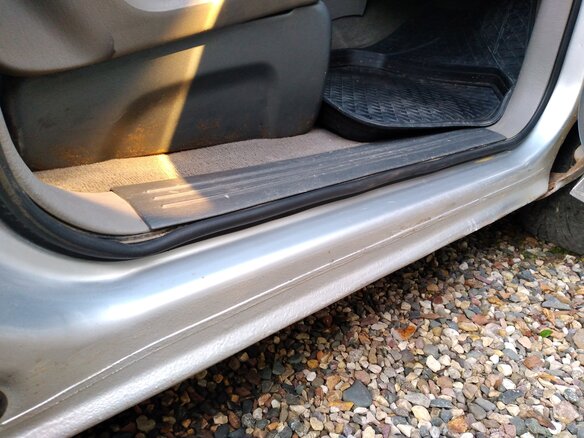 2002 Chrysler Voyager IV, серебристый, 330000 рублей - вид 6