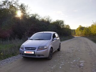2007 Chevrolet Aveo I, серебристый, 320000 рублей, вид 1