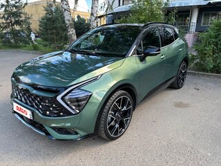 2022 Kia Sportage V, зелёный, 3600000 рублей, вид 3