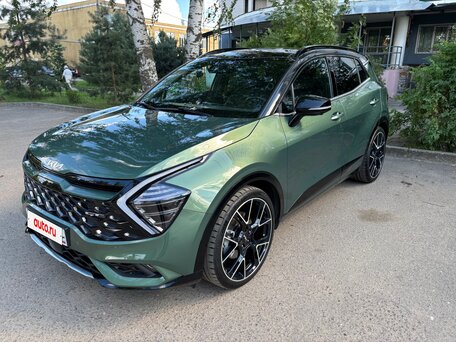2022 Kia Sportage V, зелёный, 3600000 рублей, вид 3