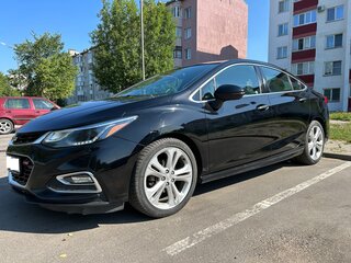 2016 Chevrolet Cruze II, чёрный, 864520 рублей, вид 1
