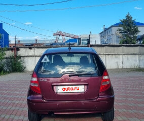 2007 Mercedes-Benz A-Класс 150 II (W169), красный, 500000 рублей, вид 3