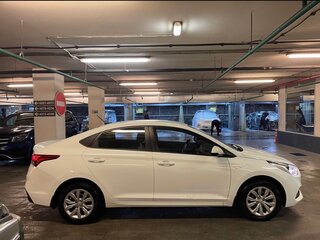 2017 Hyundai Solaris II, белый, 1100000 рублей, вид 2