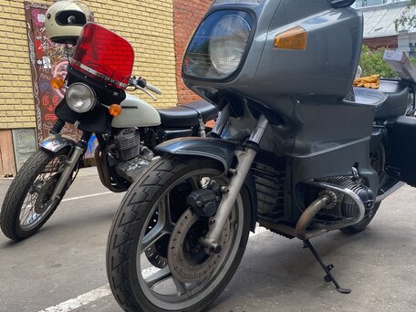 1991 BMW R 100 RS, серебристый, 697777 рублей, вид 4