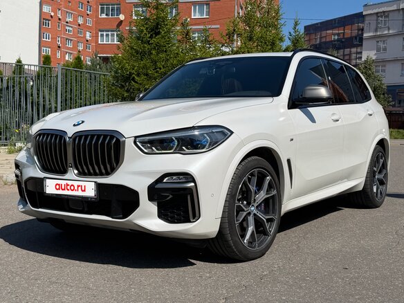 2019 BMW X5 M50d IV (G05/G18), белый, 6990000 рублей