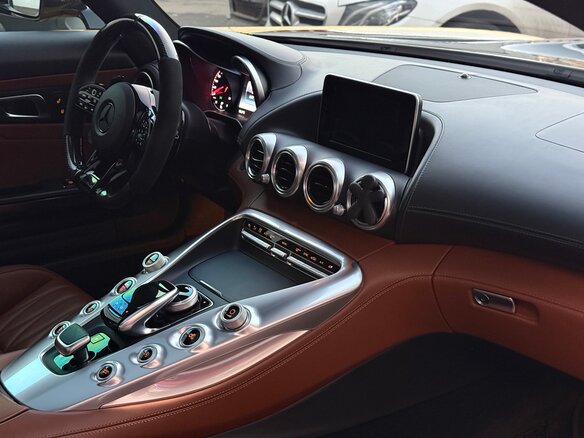 2015 Mercedes-Benz AMG GT S I, жёлтый, 10500000 рублей - вид 7