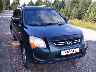 2009 Kia Sportage II Рестайлинг, зелёный, 1000000 рублей, вид 4