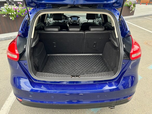 2015 Ford Focus III Рестайлинг, синий, 1520000 рублей - вид 28