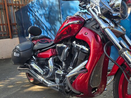 2008 Yamaha XV 1900, красный, 750000 рублей, вид 4