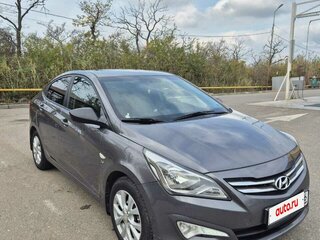 2015 Hyundai Solaris I Рестайлинг, серый, 850000 рублей, вид 4
