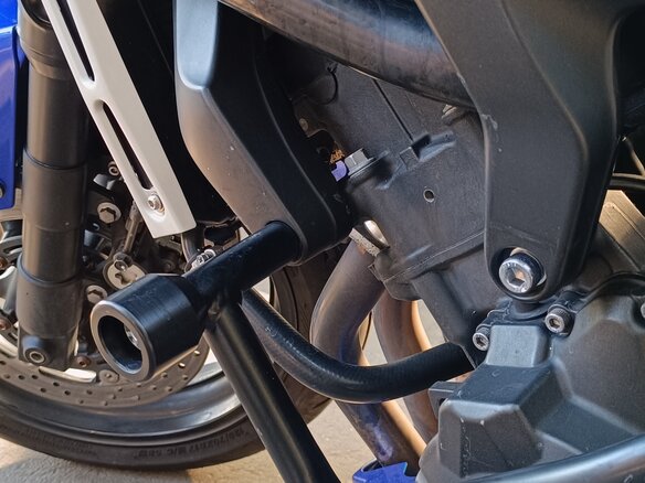 2007 Yamaha FZ6, синий, 490000 рублей - вид 11