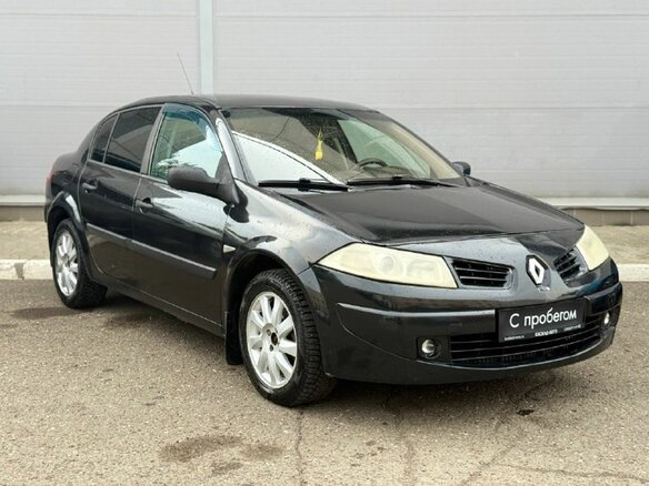 2007 Renault Megane II Рестайлинг, чёрный - вид 7