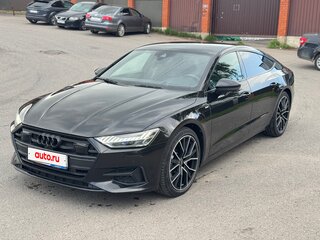 2019 Audi A7 50 TDI II (4K), чёрный, 3850000 рублей, вид 3