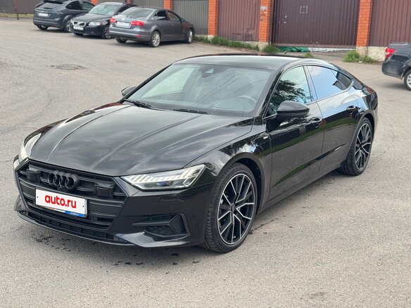 2019 Audi A7 50 TDI II (4K), чёрный - вид 2