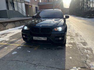 2009 BMW X6 50i 6-speed I (E71), чёрный, 2090000 рублей, вид 2