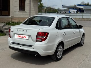 2019 Lada (ВАЗ) Granta I Рестайлинг, белый, 990000 рублей, вид 4