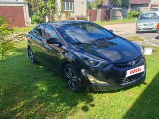 2014 Hyundai Elantra V (MD) Рестайлинг, чёрный, 920000 рублей, вид 1