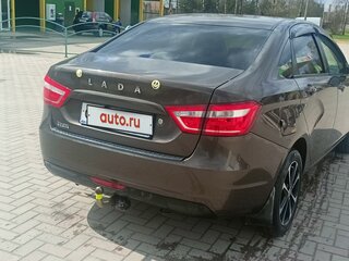 2016 Lada (ВАЗ) Vesta I, коричневый, 550000 рублей, вид 4